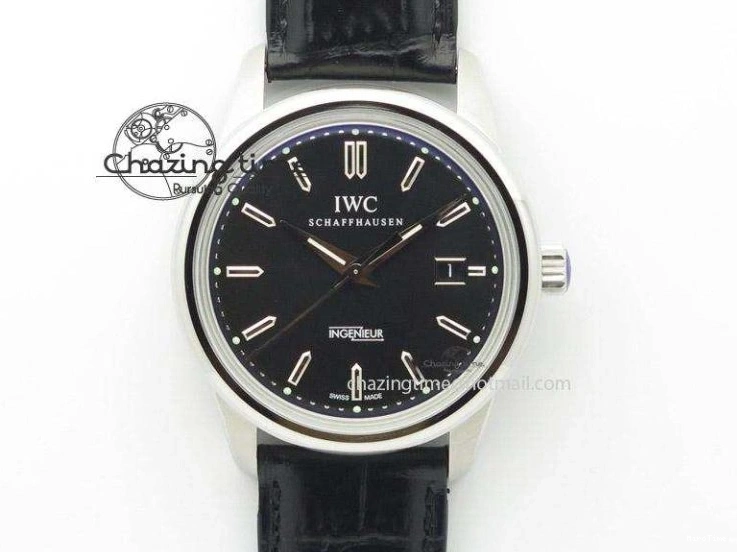MIROTIME 0501 RelaxedFit Big Pilot Real PR IW500435 “Muhammad Ali” ZF Best Edition On Black Leather Strap A 7295